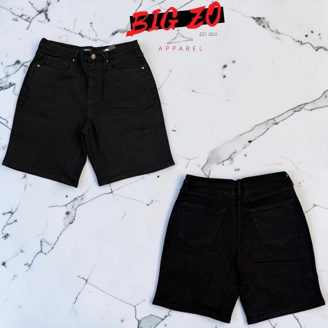 Nova Denim Shorts - Black